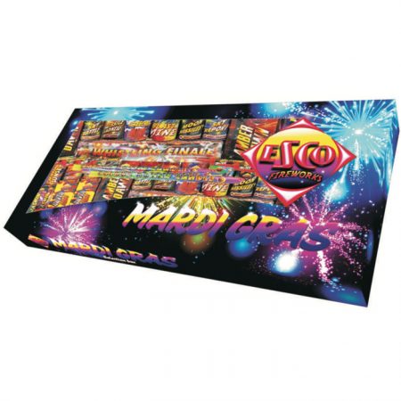Mardi Gras Selection Box - 50 Fireworks