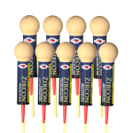 Zircon Round Head Rockets (Pack of 9)