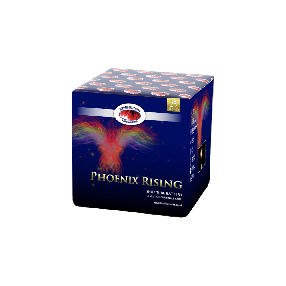 Phoenix-Rising 25 Shot Cake
