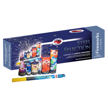 Steel Selection Box - 7 Fireworks